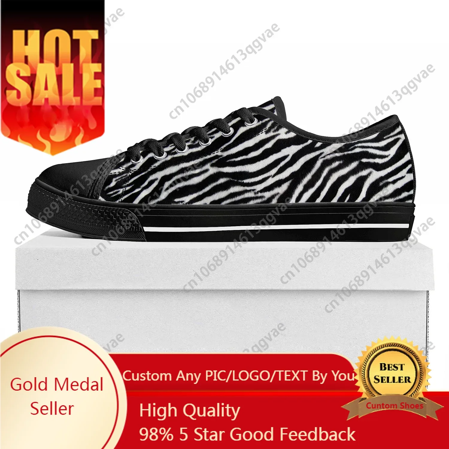 3D Printing Custom - Zapatillas de lona con estampado de